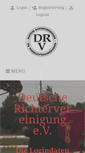 Mobile Screenshot of drv-online.de